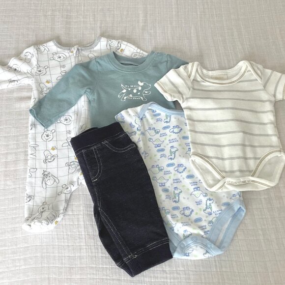 Baby Boy Bundle Newborn- Blue/Neutral - Picture 14 of 14